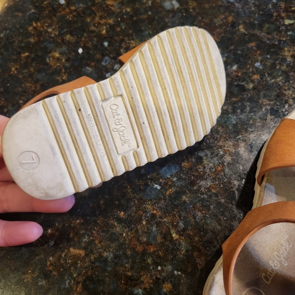 Brown Kids Sandals - Picture 9 of 11